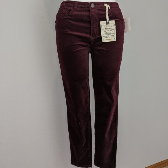 Democracy Pants - Democracy | high rise slim skinny velvet pant | 12